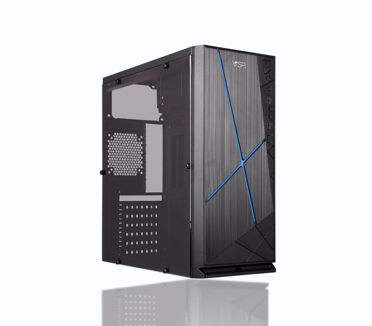 Case Thùng máy Vision VSP 3009 (M-ATX/ATX) - Ảnh 1