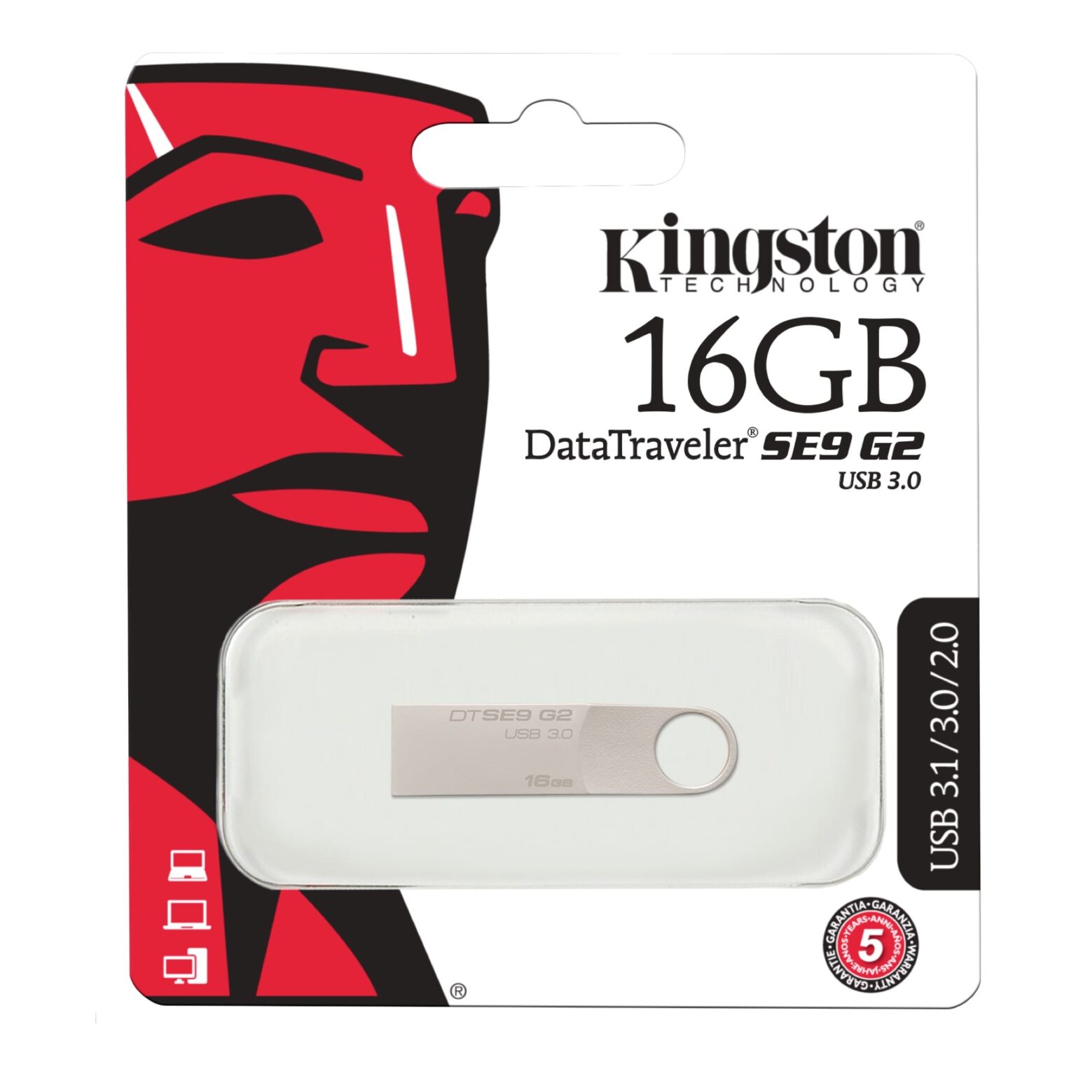 USB 3.0 Kingston SE9 G2 16GB - Ảnh 1
