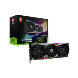 VGA MSI Geforce RTX 4080 Gaming Trio 16GB Chính Hãng (16GB/GDDR6X/DP+HDMI)