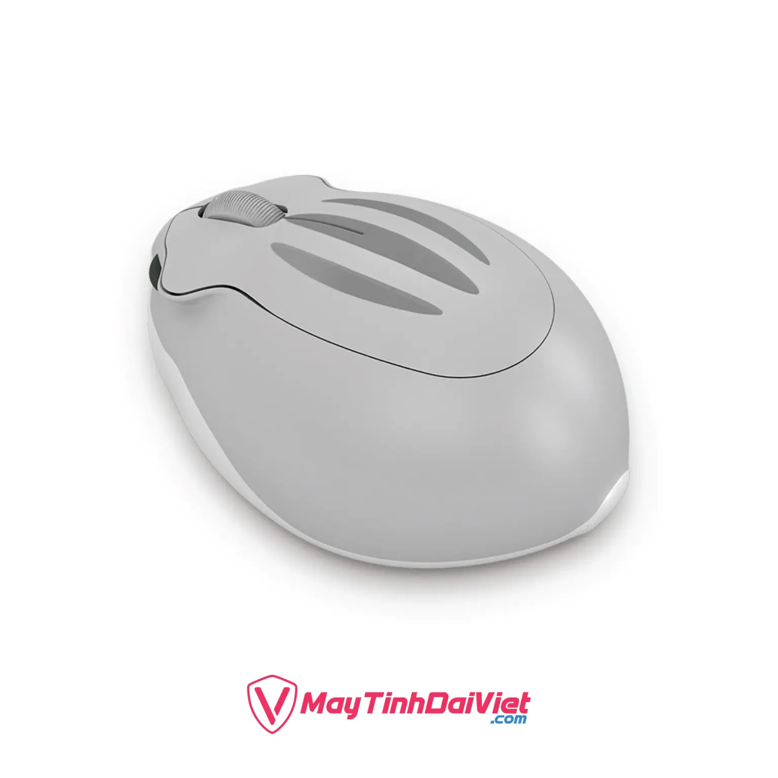 Chuột không dây AKKO Hamster Plus MOMO (2.4 GHz, Xám, Hồng) - Ảnh 6