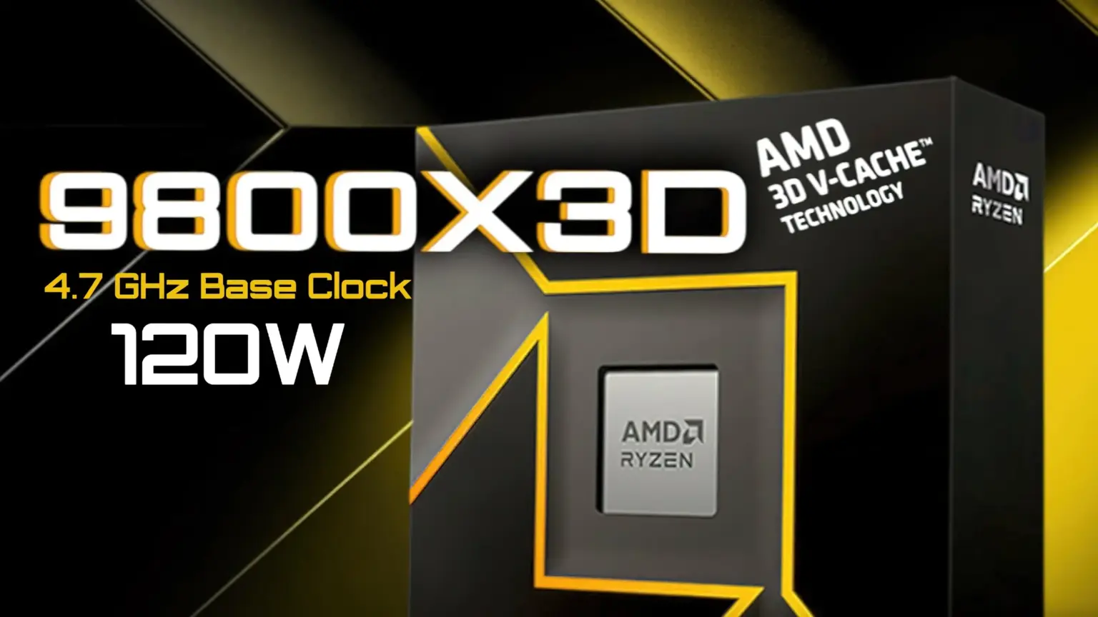 CPU AMD Ryzen 7 9800X3D Box Chính Hãng - Ảnh 3