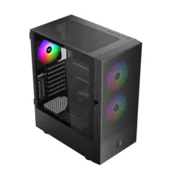 Case Máy Tính Xigmatek Sky III 3F Màu Đen Tặng Kèm 3 Fan (EN47695) - Ảnh 2