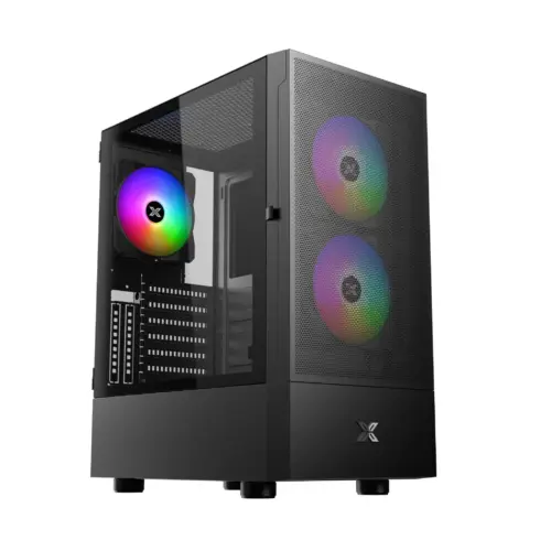Case Máy Tính Xigmatek Sky III 3F Màu Đen Tặng Kèm 3 Fan (EN47695)