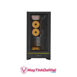 Case Montech HS01 Pro (Sẵn 5 FAN ARGB, Hỗ Trợ 360mm/ USB-C/ ATX, M-ATX, Mini-ATX, MB BTF) - Ảnh 4