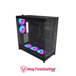 Case Montech HS02 Pro (Sẵn 5 FAN ARGB/ 2 Mặt Kính/ Hỗ Trợ 360mm/ USB-C/ ATX, M-ATX, Mini-ATX, MB BTF) - Ảnh 2