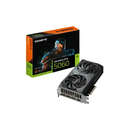 VGA Gigabyte GeForce RTX 5060 Windforce OC 8G (GV-N5060WF2OC-8GD)