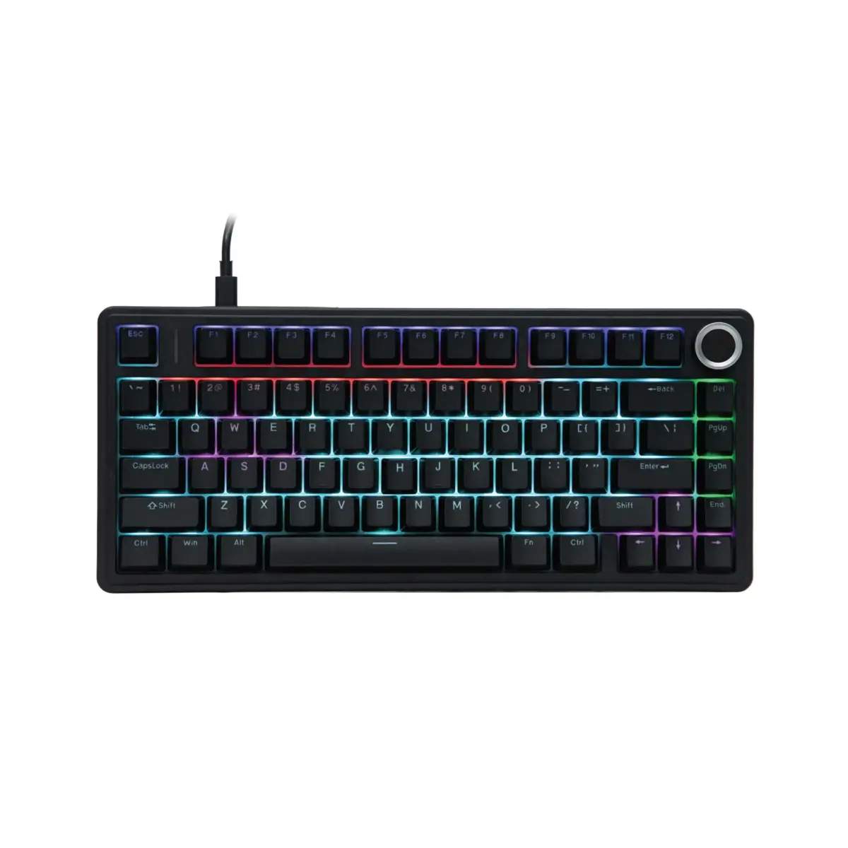 Bàn Phím Gaming AULA F75 Đen (Có Dây/ Red Swtich) - Ảnh 1