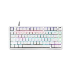 Bàn Phím Gaming AULA F75 Trắng (Có Dây/ Red Swtich)