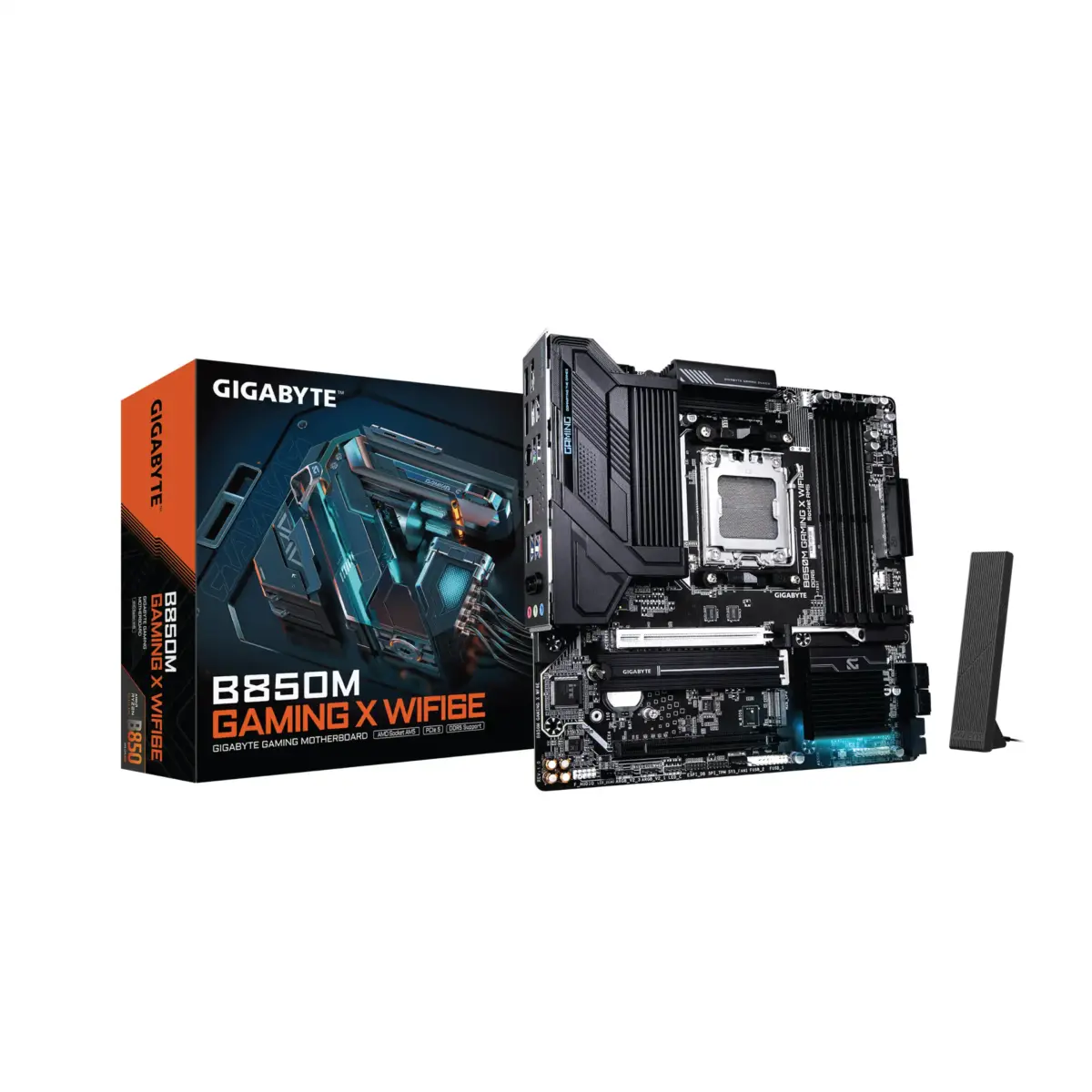 Main Gigabyte B850M Gaming X Wifi 6E (Socket AM5, 4 x DDR5, Wifi Bluetooh, mATX) - Ảnh 1