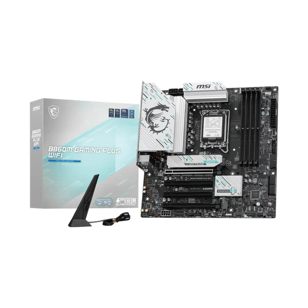 Main MSI B860M Gaming Plus Wifi (LGA 1851, 4 x DDR5, Wifi 7 Bluetooth) - Ảnh 1