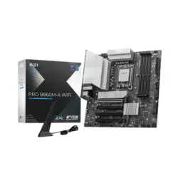 Main MSI Pro B860M-A Wifi (LGA1851, 4 x DDR5, Wifi 7, Bluetooth)