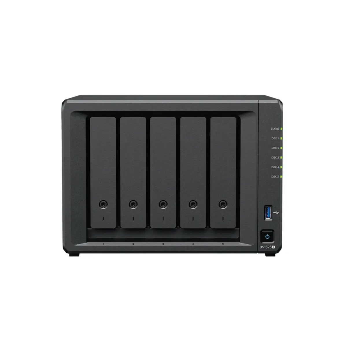 Thiết Bị Lưu Trữ NAS Synology DS1525+ (5 Khe Ổ Cứng/ 8GB Ram) - Ảnh 2