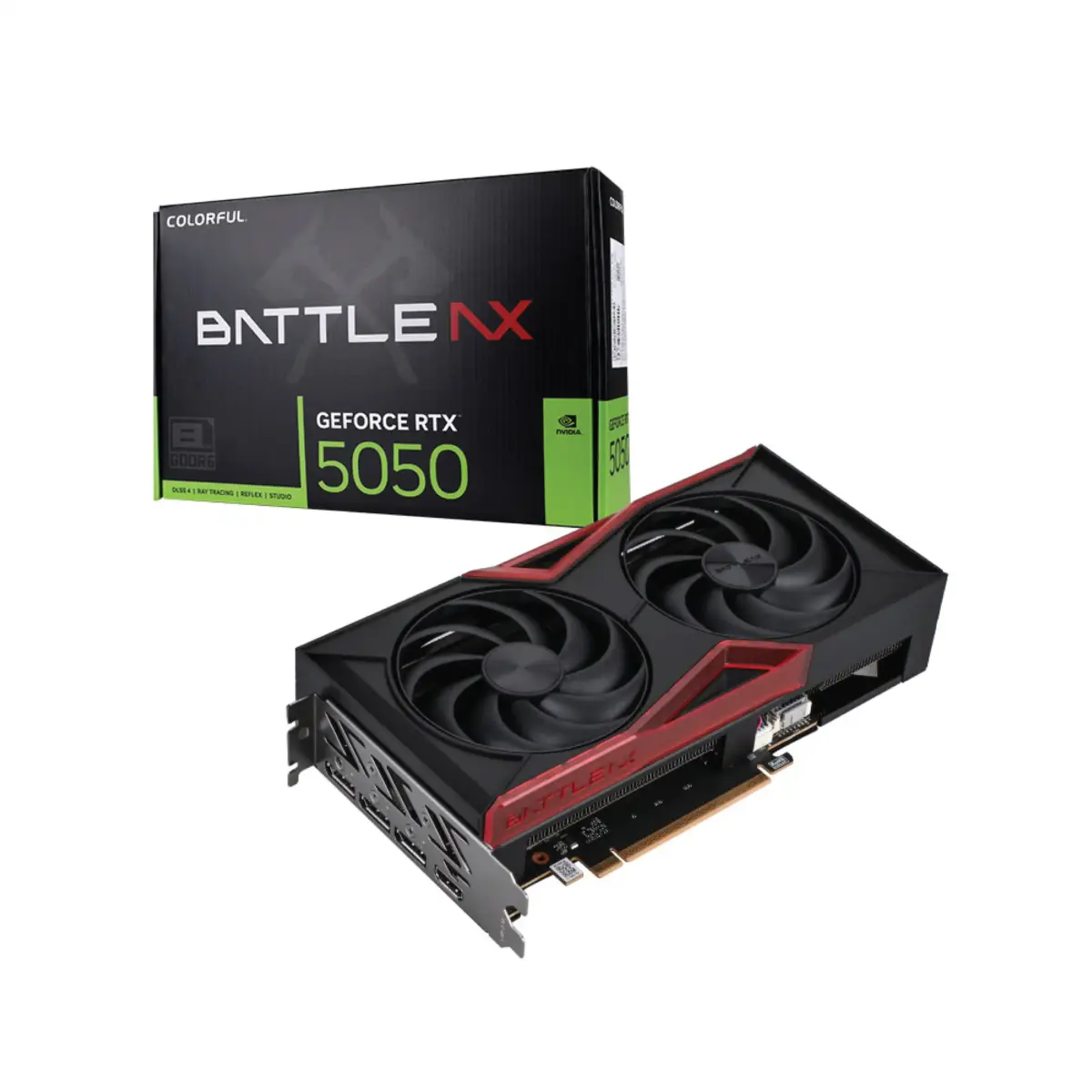VGA Colorful GeForce RTX 5050 Battle AX DUO 8GB-V 2 Fan - Ảnh 1
