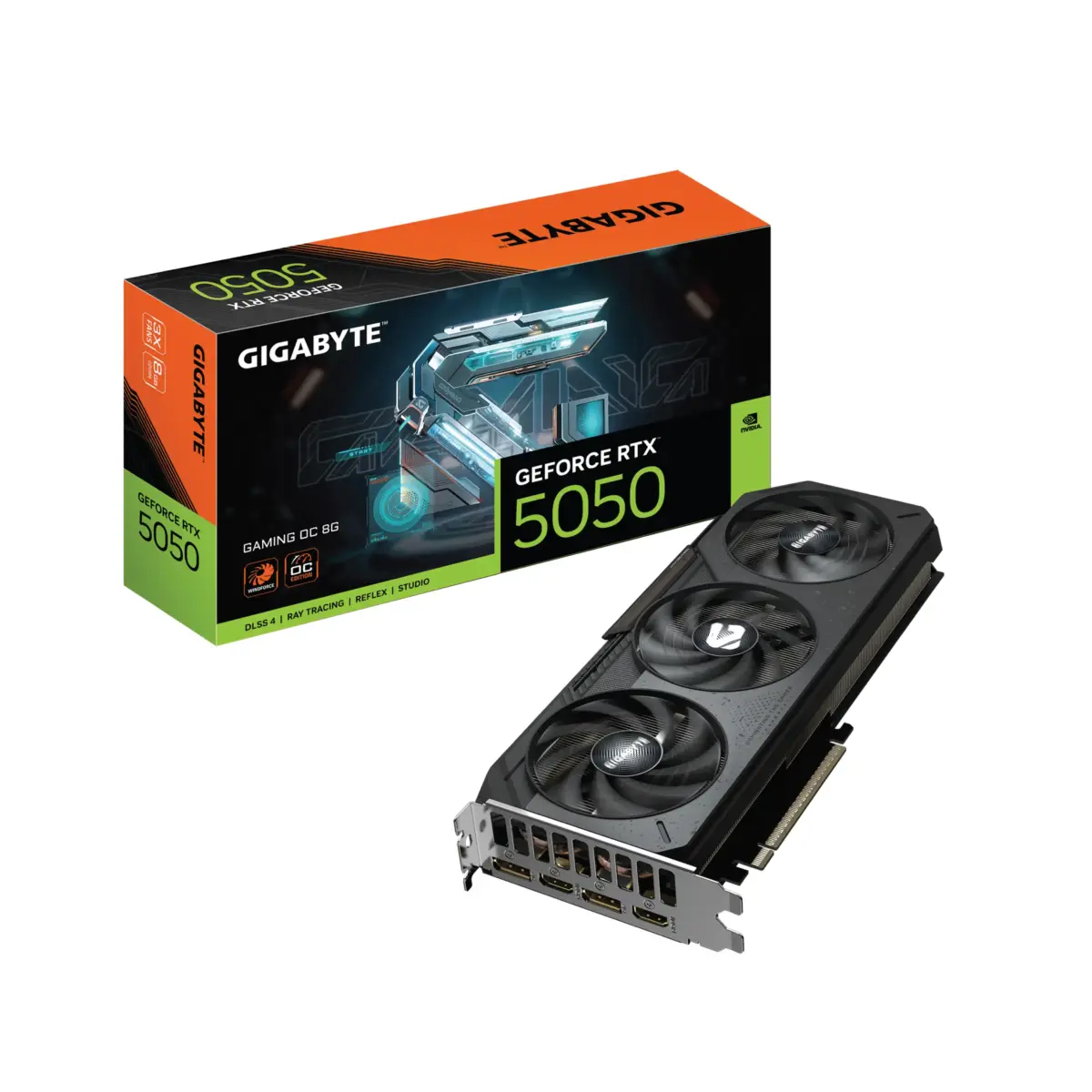 VGA Gigabyte Geforce RTX 5050 Gaming OC 8G (GV-N5050GAMING OC-8GD) - Ảnh 1