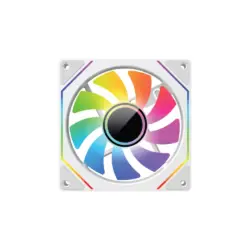 Fan Xigmatek Infinity Pro 2 Arctic Reverse (Màu Trắng/ Ngược/ ARGB/ 1200 RPM/ Vòng Bi Thuỷ Lực)