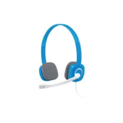 Tai Nghe Logitech H150 Stereo Headset (White/BLue) - Xanh Dương