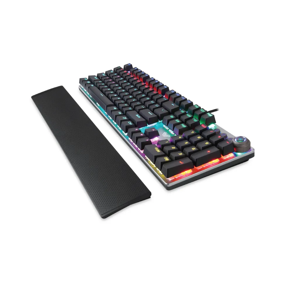 Bàn Phím Gaming AULA F2058 Chính Hãng (Có kê tay Có dây Red Switch Full-Size) (3) Bàn Phím Gaming AULA F2058 Chính Hãng (Có kê tay/ Có dây/ Red Switch/ Full-Size) - Ảnh 3