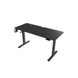 Bàn Nâng Hạ Điện WARRIOR WGT605 Black (Tải 80kg/ Mặt bàn 140 cm/ Cao 72-117cm)