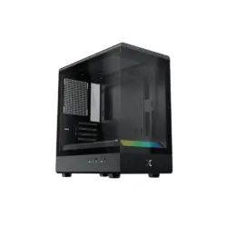 Vỏ Case Xigmatek PURA MS 2 Mặt Kính Màu Đen EN48487 (Chưa kèm Fan, mATX)