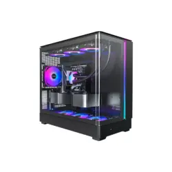 Vỏ Case Máy Tính Montech King 15 Pro Black (M-ATX/ 4 FAN ARGB/ Hỗ Trợ Tản 360/ VGA 3 Quạt)
