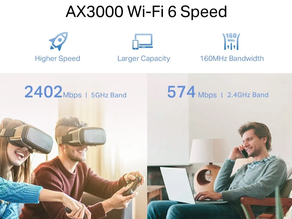 Bo Mo Rong Song Wi Fi 6 Tp Link Re705X Bang Tan Kep Gigabit Ax3000