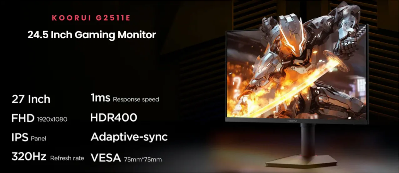 Man Hinh Gaming Koorui G2511E 1 1