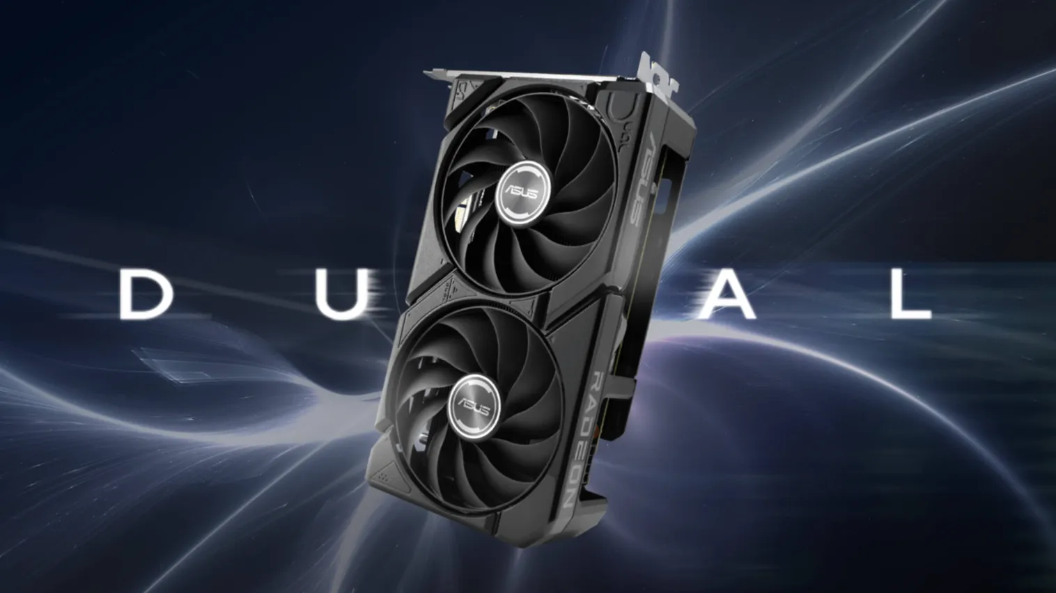 Vga Asus Rx 9060 Xt Dual Radeon 8G Chinh Hang 2 Fan 1 Hdmi 2 Display Port