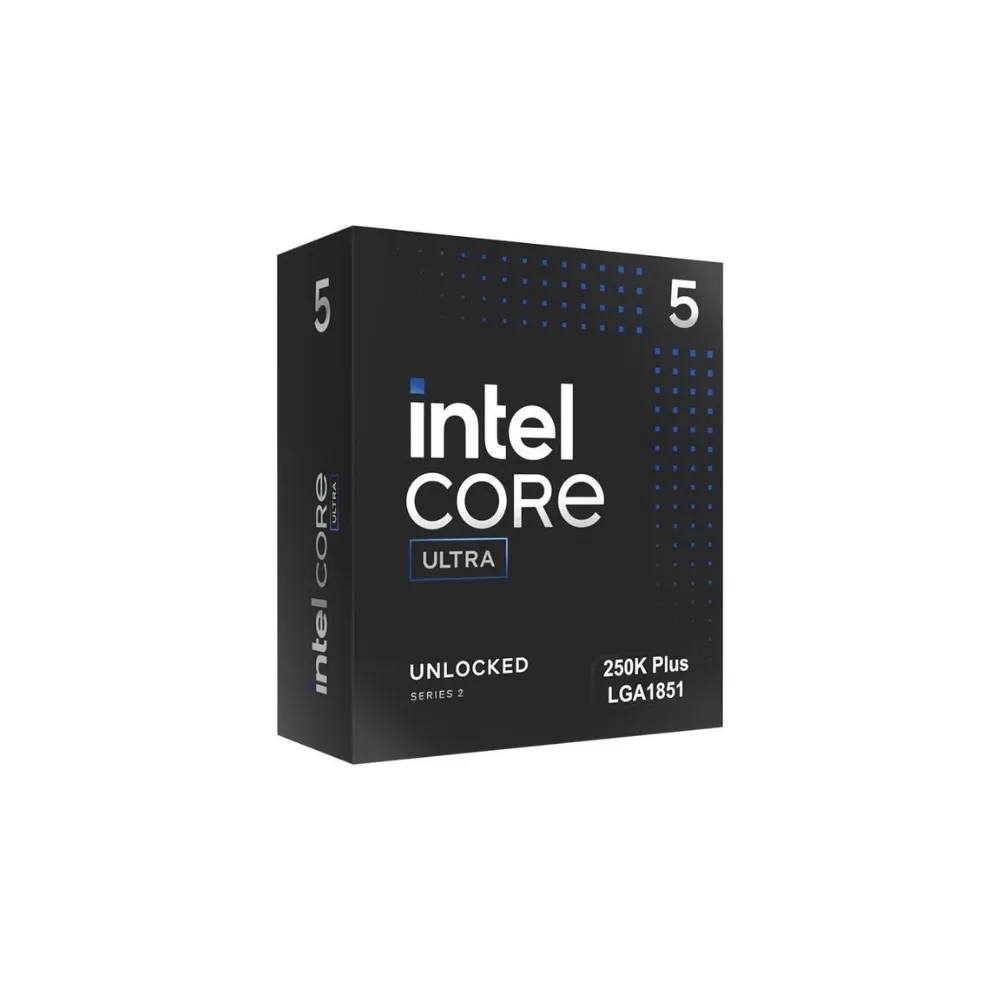 CPU Intel Core Ultra 5 250K Plus Box Chính Hãng (18 Core ,18 Threads LGA 1851 5.3 GHz) CPU Intel Core Ultra 5 250K Plus Box Chính Hãng (18 Core ,18 Threads/ LGA 1851/ 5.3 GHz) - Ảnh 1