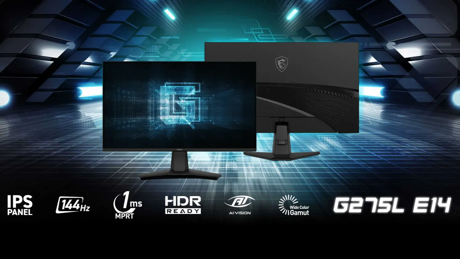 Man Hinh Gaming MSI G275L E14 27 Inch 144Hz FHD IPS 1ms