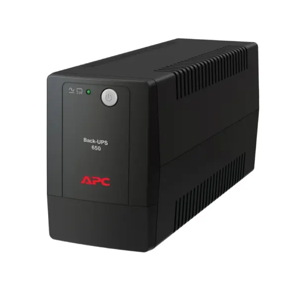 Bộ Lưu Điện APC BACK-UPS 650VA 325W/7.0AH_BATT/230V/1IN/2OUT/AVR/ĐEN (BX650LI-MS)