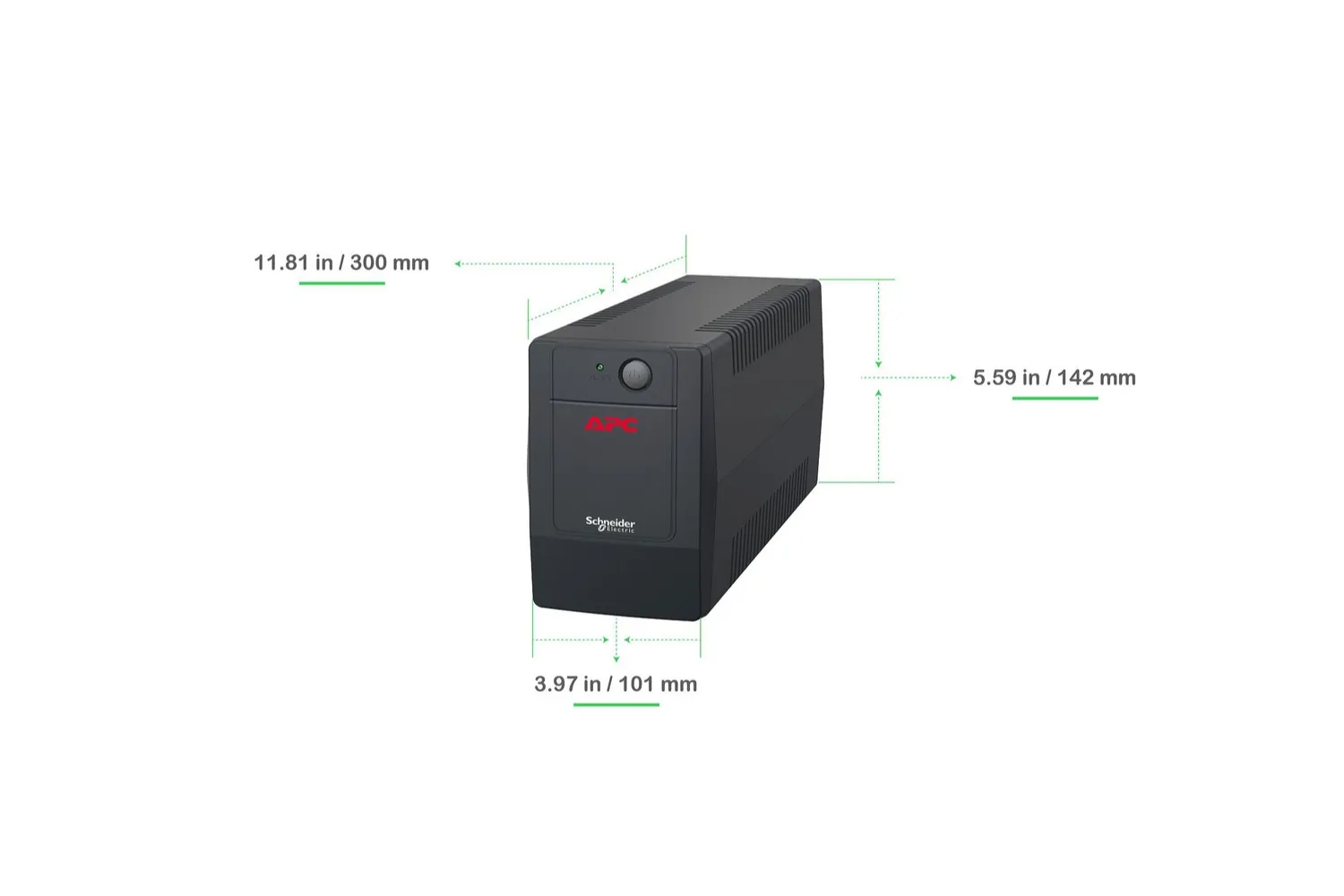 Bo Luu Dien UPS APC Easy UPS 700VA 230V AVR NEMA UNIVERSAL Sockets BVG700I MSN 2