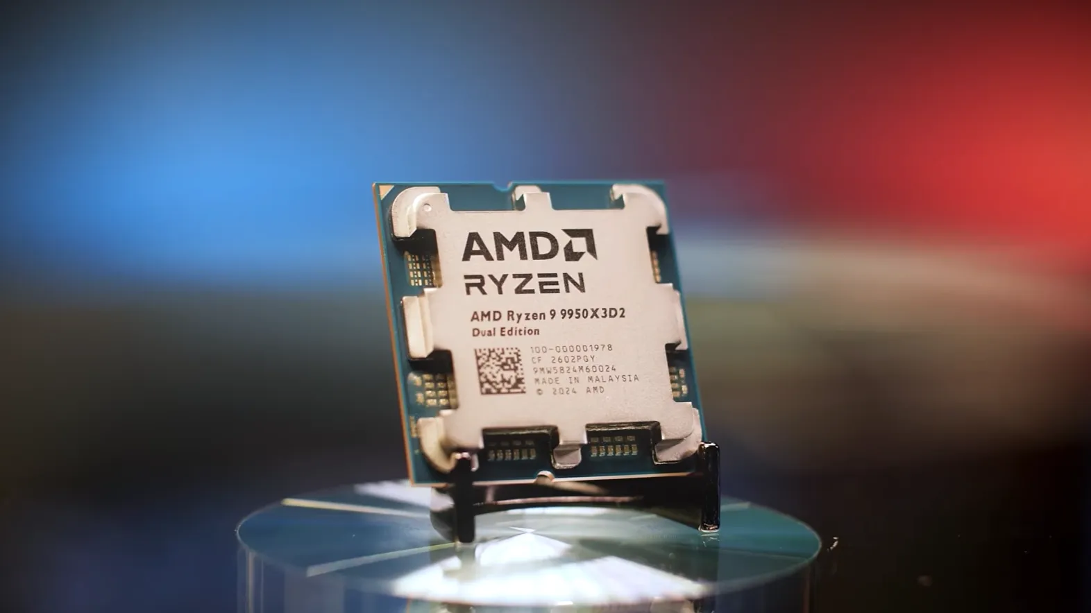 CPU AMD Ryzen 9 9950X3D2 Dual Edition Box Chinh Hang 16 Cores 32 Threads AMD Radeon Graphics