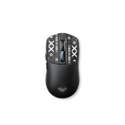 Chuột Gaming Không Dây AULA SC580 (Đen, Trắng, Đỏ/ 2.4 GHz, Bluetooth, Có Dây/ 82g/ 10.000 DPI)