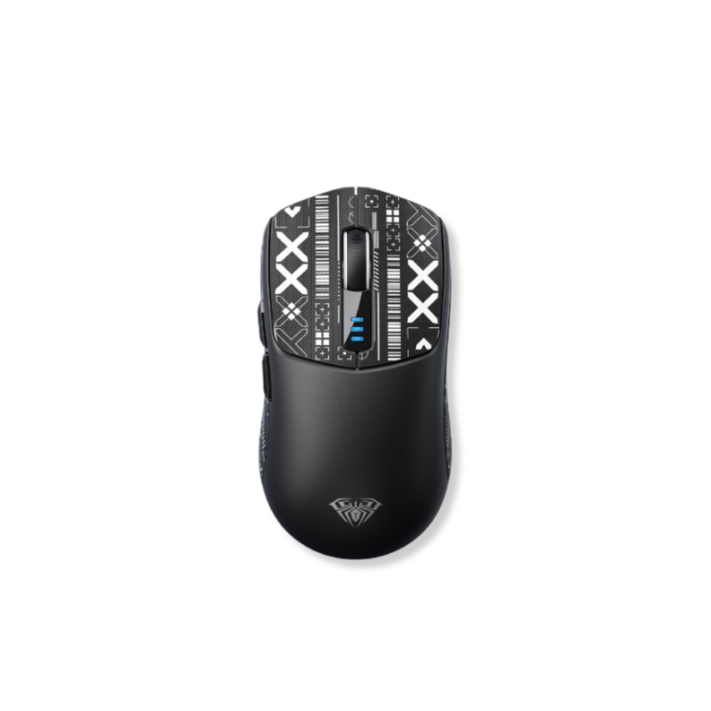 Chuột Gaming Không Dây Aula SC580 Đen (3) Chuột Gaming Không Dây AULA SC580 (Đen, Trắng, Đỏ/ 2.4 GHz, Bluetooth, Có Dây/ 82g/ 10.000 DPI) - Ảnh 1