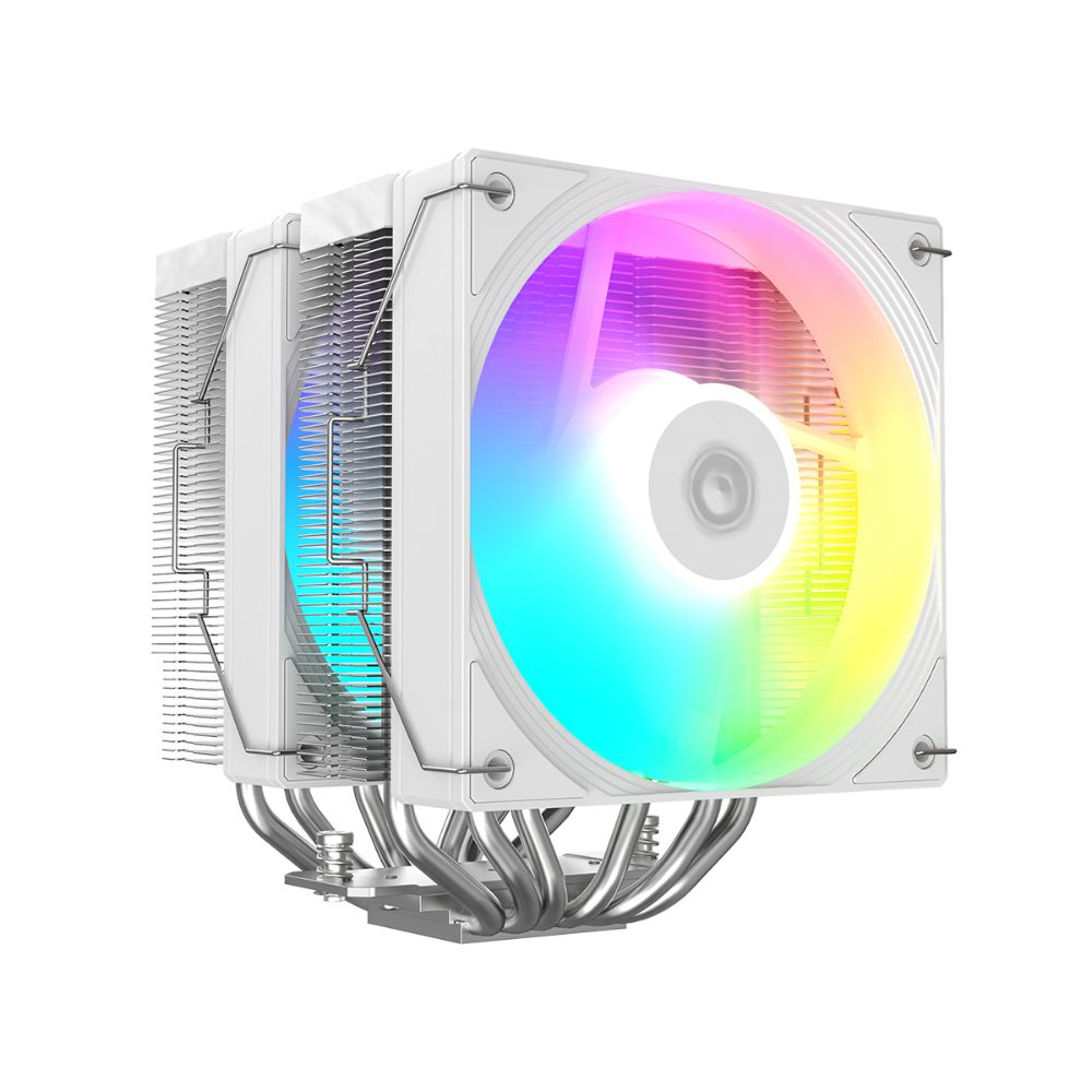 Tản Nhiệt Khí ID-Cooling FROZN A620 Pro SE ARGB White (2 Fan TDP 260W IntelAMD) (6) Tản Nhiệt Khí ID-Cooling FROZN A620 Pro SE ARGB White (2 Fan/ TDP 260W/ Intel/AMD) - Ảnh 1