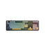 Ban Phim Co Gaming AULA F108 Xam Den Vang Co Num Xoay 3 Mode Led RGB 1