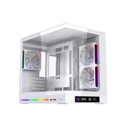 Vỏ Case Xigmatek Cloud M DGT 3AF Arctic (3 ARGB FAN/ EN19849 / Hỗ Trợ Tản AIO tối đa 360mm) - Ảnh 2