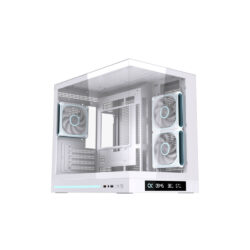 Vỏ Case Xigmatek Cloud M DGT 3AF Arctic (3 ARGB FAN/ EN19849 / Hỗ Trợ Tản AIO tối đa 360mm)