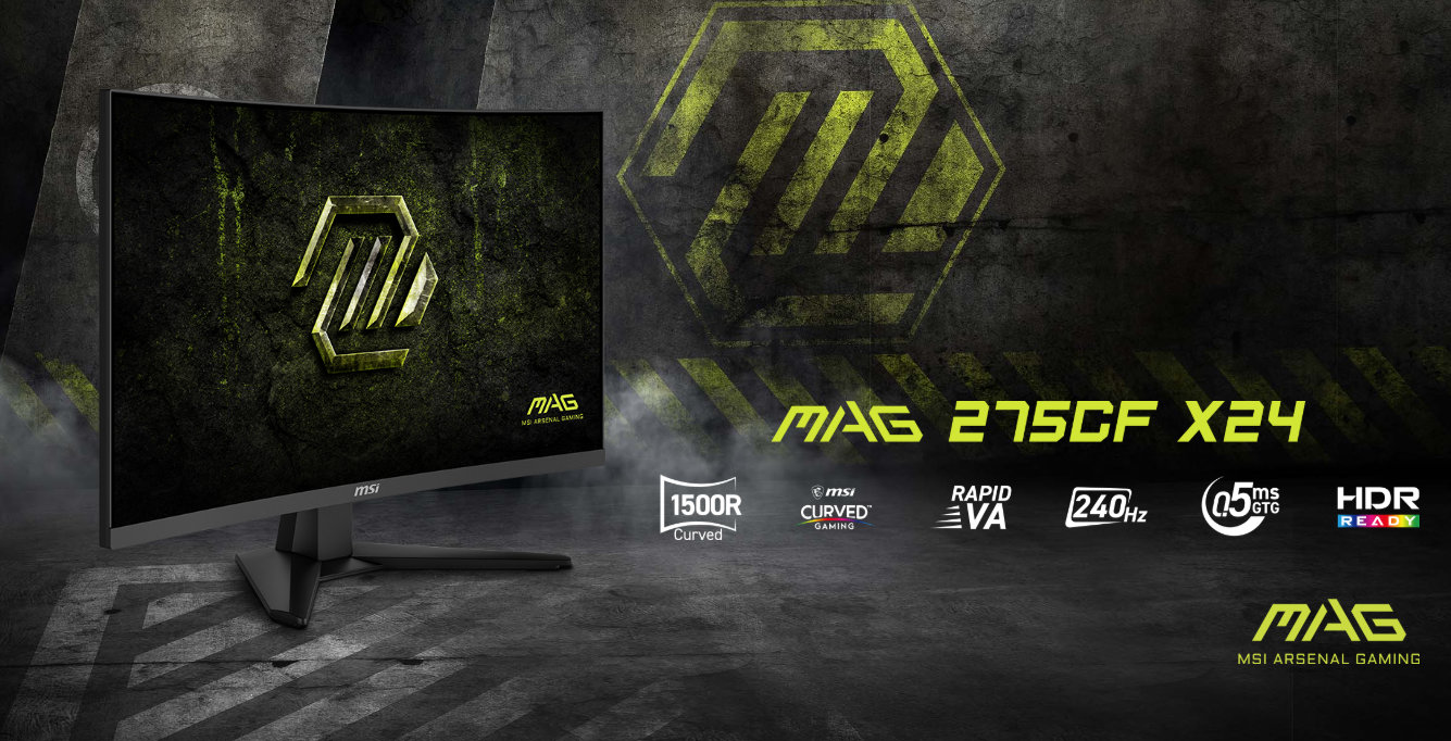 Man Hinh MSI MAG 275CF X24