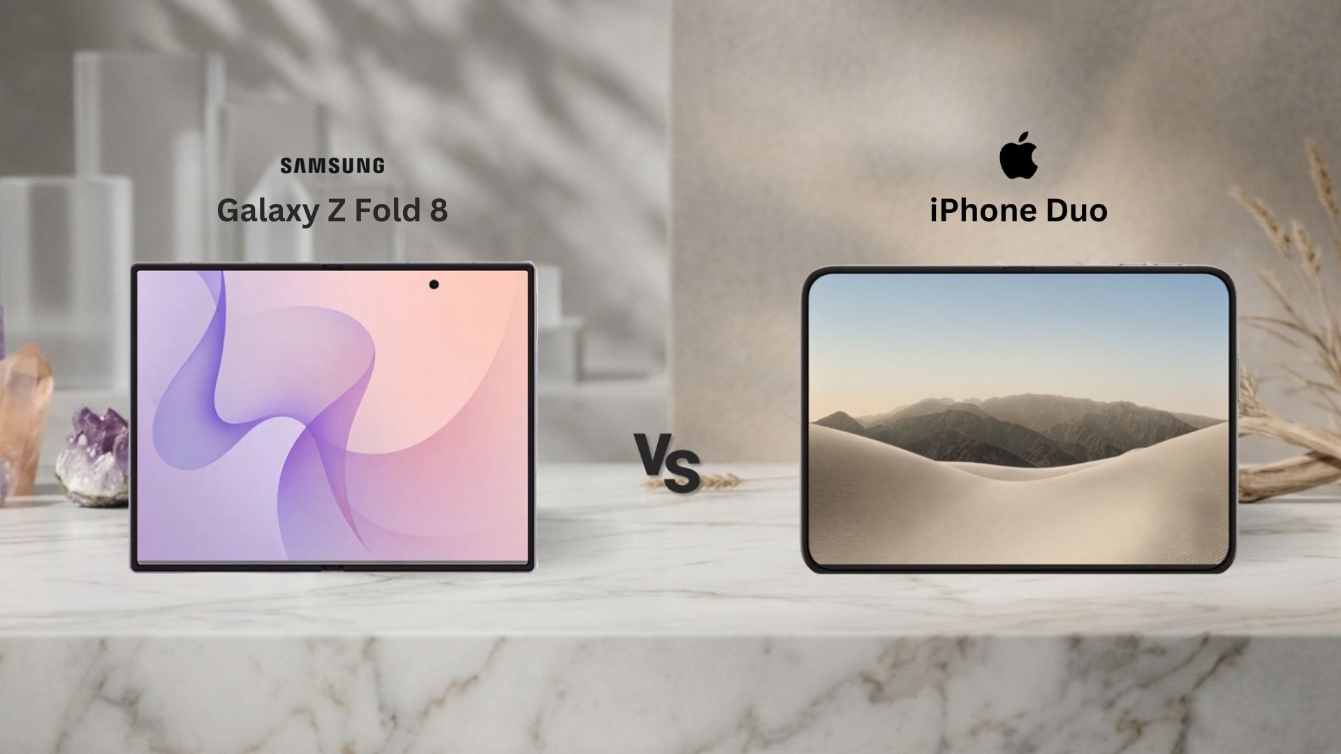 So sanh iPhone Duo vs Galaxy Z Fold8