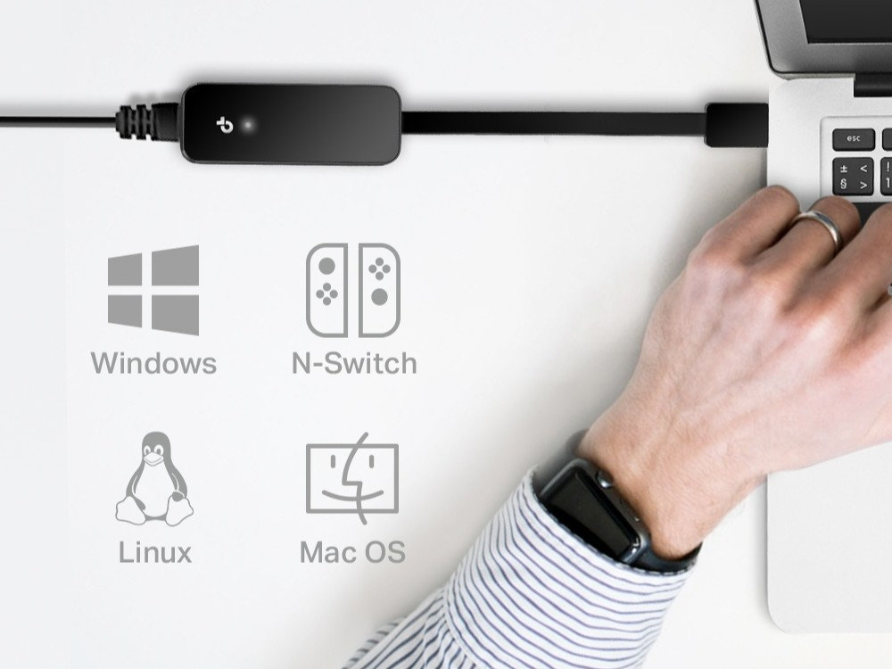 Bo Chuyen Doi USB To RJ45 TP Link Gigabit UE306 USB 3.0 1 Gbps 2