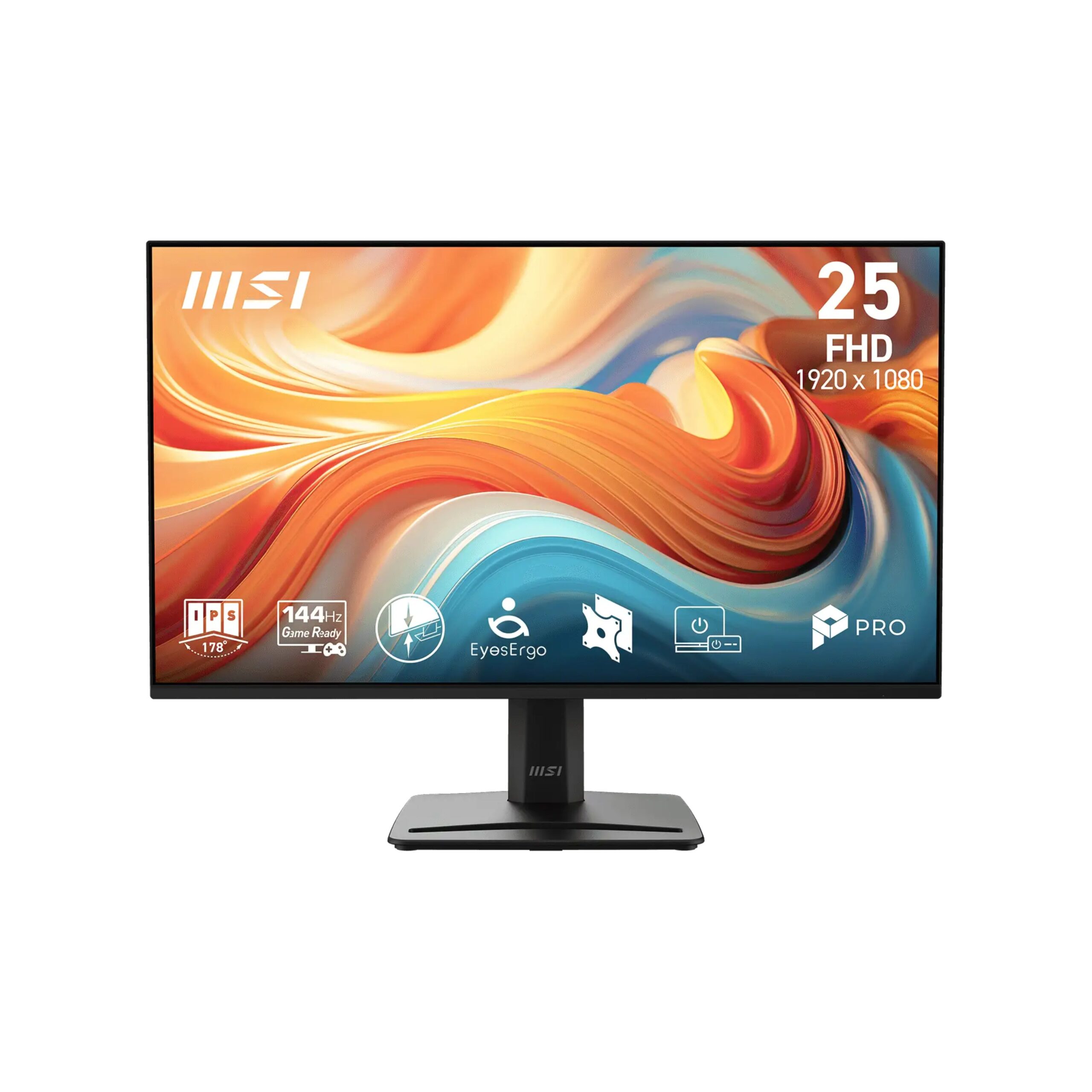 Màn Hình MSI PRO MP251 E14A 24.5 Inch (144Hz, IPS, FHD, Loa 2x2W) (5) Màn Hình MSI PRO MP251 E14A 24.5 Inch (144Hz, IPS, FHD, Loa 2x2W) - Ảnh 1